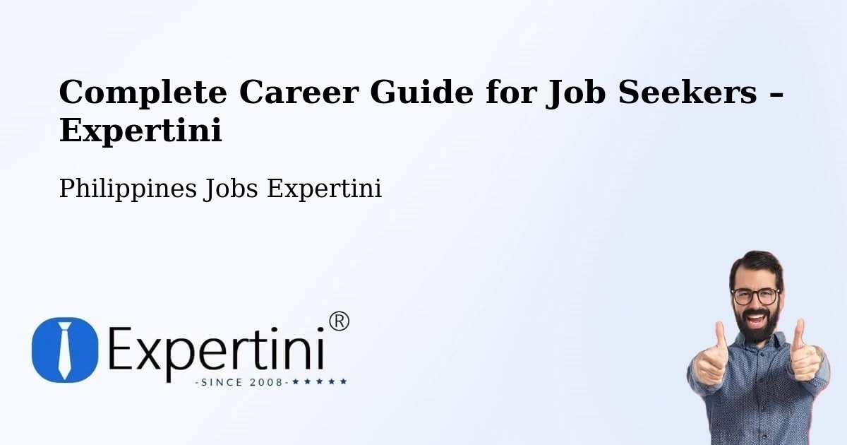 Career Guide for Job Seekers – Agoo - Agoo, Philippines Jobs Expertini